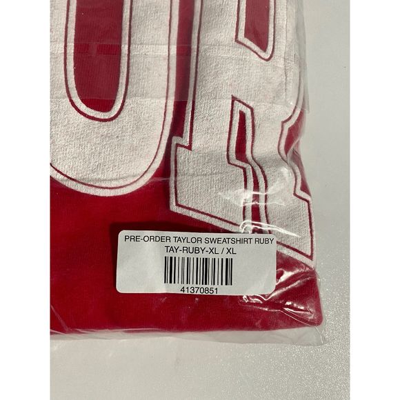 The Bar Red Taylor Varsity Sweatshirt - Picture 6 of 9